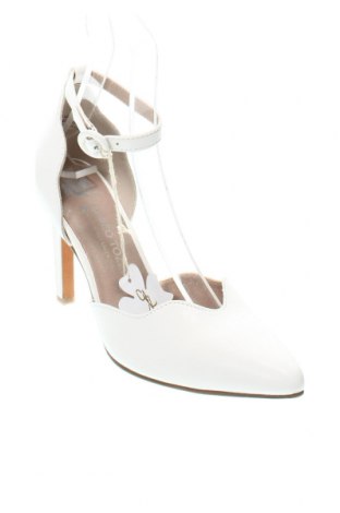 Γυναικεία παπούτσια Marco Tozzi, Μέγεθος 40, Χρώμα Λευκό, Τιμή 52,58 €