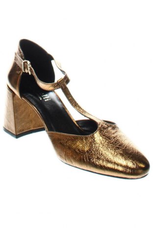Γυναικεία παπούτσια Minelli, Μέγεθος 36, Χρώμα Χρυσαφί, Τιμή 55,83 €