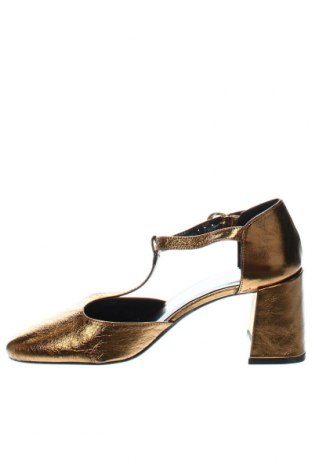 Γυναικεία παπούτσια Minelli, Μέγεθος 36, Χρώμα Χρυσαφί, Τιμή 55,83 €