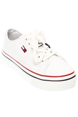 Γυναικεία παπούτσια Tommy Jeans, Μέγεθος 37, Χρώμα Λευκό, Τιμή 119,11 €