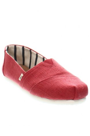 Дамски обувки Toms, Размер 36, Цвят Червен, Цена 51,00 лв.