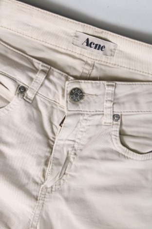 Дамски панталон Acne, Размер M, Цвят Бежов, Цена 47,03 лв.