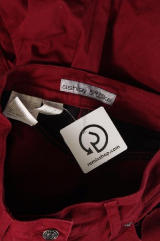 Pantaloni de femei Ashley Brooke, Mărime XS, Culoare Roșu, Preț 22,19 Lei