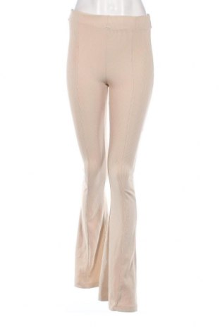 Γυναικείο παντελόνι Bershka, Μέγεθος S, Χρώμα Εκρού, Τιμή 16,04 €