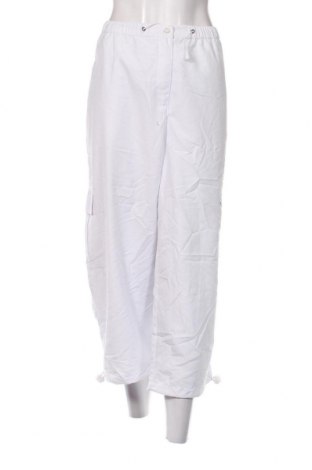Pantaloni de femei Bpc Bonprix Collection, Mărime 4XL, Culoare Alb, Preț 75,36 Lei