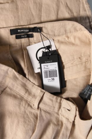 Dámské kalhoty  Burton of London, Velikost M, Barva Béžová, Cena  1 261,00 Kč
