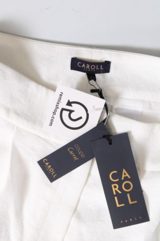 Γυναικείο παντελόνι Caroll, Μέγεθος M, Χρώμα Λευκό, Τιμή 75,26 €