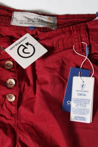 Dámské kalhoty  Cecil, Velikost XXL, Barva Červená, Cena  315,00 Kč