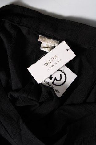 Дамски панталон City Chic, Размер 3XL, Цвят Черен, Цена 17,02 лв.