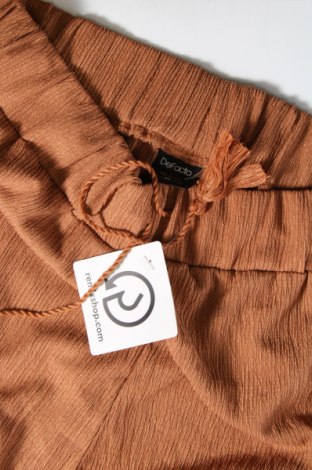 Γυναικείο παντελόνι Defacto, Μέγεθος XL, Χρώμα Καφέ, Τιμή 17,94 €