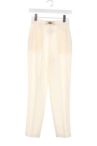 Дамски панталон Elisabetta Franchi, Размер S, Цвят Екрю, Цена 161,40 лв.