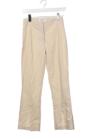 Pantaloni de femei Esprit, Mărime XS, Culoare Bej, Preț 95,39 Lei