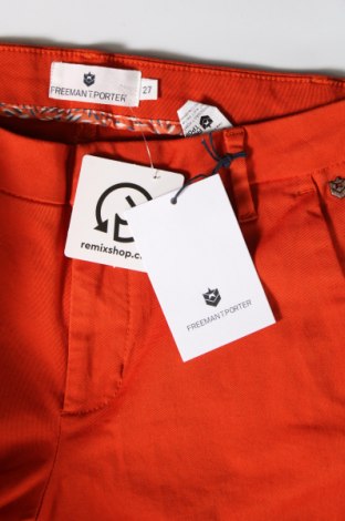 Дамски панталон Freeman T. Porter, Размер M, Цвят Оранжев, Цена 21,90 лв.