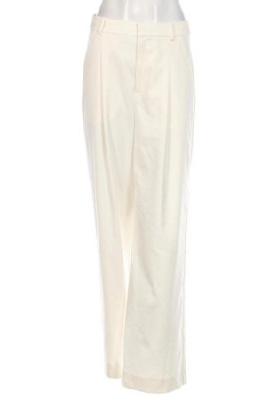 Pantaloni de femei Gestuz, Mărime S, Culoare Ecru, Preț 282,73 Lei