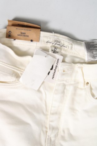 Дамски панталон H&M L.O.G.G., Размер XS, Цвят Екрю, Цена 46,00 лв.