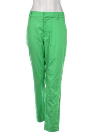 Дамски панталон Kaffe, Размер XL, Цвят Зелен, Цена 39,15 лв.