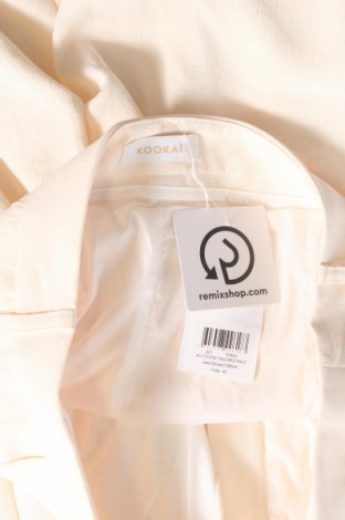 Γυναικείο παντελόνι Kookai, Μέγεθος L, Χρώμα Εκρού, Τιμή 75,26 €