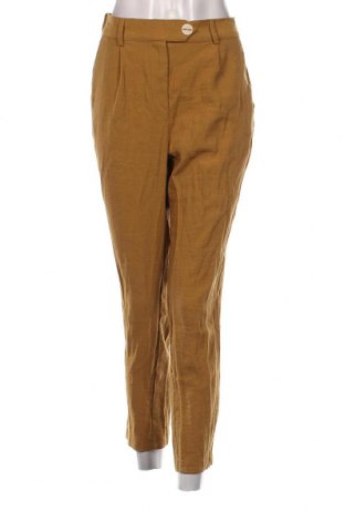 Дамски панталон LC Waikiki, Размер M, Цвят Жълт, Цена 29,00 лв.