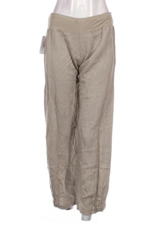 Дамски панталон Lin Passion, Размер L, Цвят Зелен, Цена 68,62 лв.