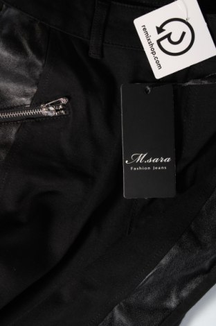Γυναικείο παντελόνι M.Sara, Μέγεθος M, Χρώμα Μαύρο, Τιμή 13,44 €