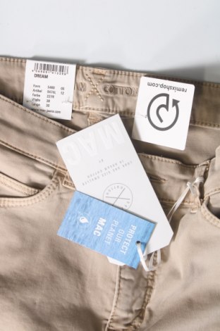 Γυναικείο παντελόνι Mac, Μέγεθος M, Χρώμα  Μπέζ, Τιμή 13,55 €