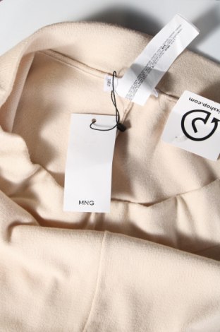 Γυναικείο παντελόνι Mango, Μέγεθος L, Χρώμα Εκρού, Τιμή 10,52 €