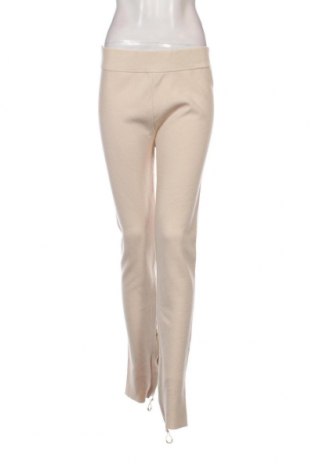 Γυναικείο παντελόνι Mango, Μέγεθος L, Χρώμα Εκρού, Τιμή 10,52 €