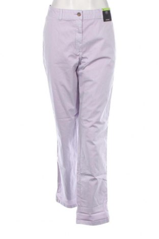 Дамски панталон Marks & Spencer, Размер M, Цвят Лилав, Цена 22,14 лв.