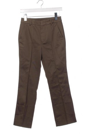 Дамски панталон Massimo Dutti, Размер XS, Цвят Зелен, Цена 10,00 лв.