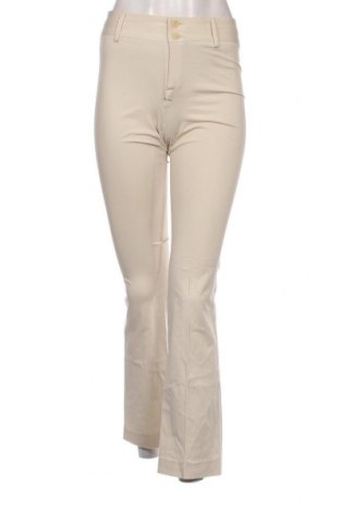 Дамски панталон Massimo Dutti, Размер S, Цвят Бежов, Цена 26,95 лв.