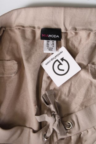 Γυναικείο παντελόνι Mia Moda, Μέγεθος 4XL, Χρώμα  Μπέζ, Τιμή 17,94 €