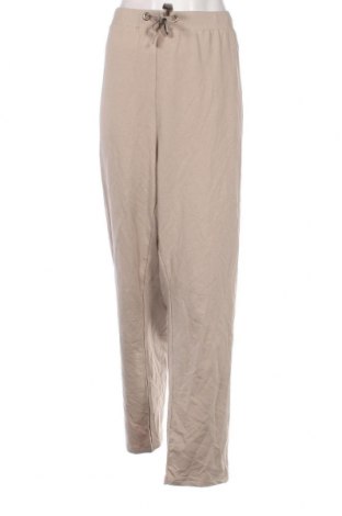 Γυναικείο παντελόνι Mia Moda, Μέγεθος 4XL, Χρώμα  Μπέζ, Τιμή 17,40 €