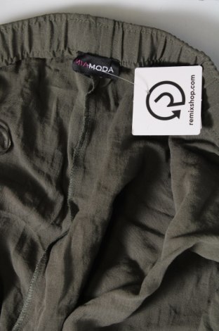 Pantaloni de femei Mia Moda, Mărime 5XL, Culoare Verde, Preț 90,62 Lei