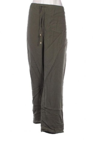 Γυναικείο παντελόνι Mia Moda, Μέγεθος 5XL, Χρώμα Πράσινο, Τιμή 17,04 €