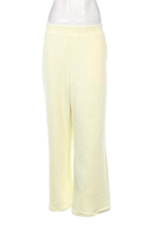 Γυναικείο παντελόνι Monki, Μέγεθος XL, Χρώμα Κίτρινο, Τιμή 10,10 €