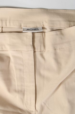 Дамски панталон Monki, Размер XL, Цвят Бежов, Цена 49,00 лв.