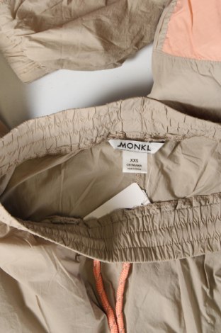 Дамски панталон Monki, Размер XXS, Цвят Бежов, Цена 10,26 лв.