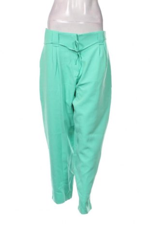 Дамски панталон Nife, Размер L, Цвят Зелен, Цена 73,00 лв.