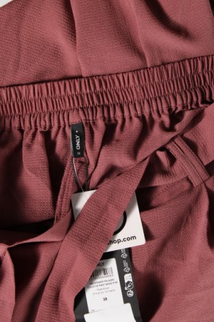 Дамски панталон ONLY, Размер M, Цвят Пепел от рози, Цена 28,08 лв.