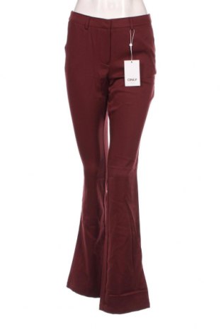 Dámske nohavice ONLY, Veľkosť S, Farba Červená, Cena  10,86 €