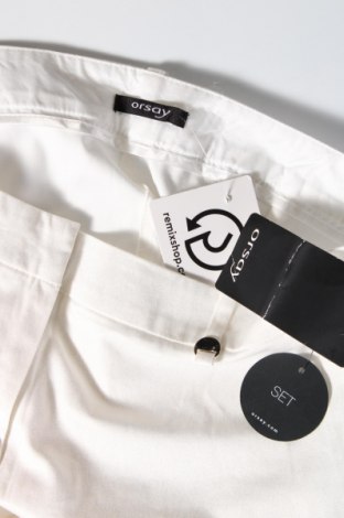 Damskie spodnie Orsay, Rozmiar M, Kolor Biały, Cena 70,85 zł