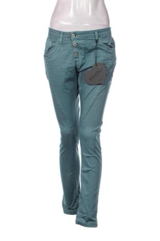 Pantaloni de femei Please, Mărime S, Culoare Albastru, Preț 72,04 Lei