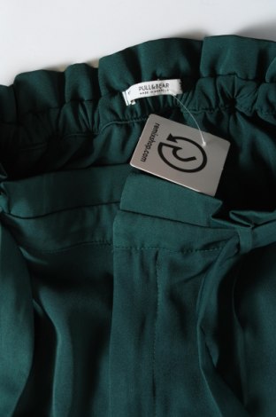 Damskie spodnie Pull&Bear, Rozmiar S, Kolor Zielony, Cena 72,99 zł