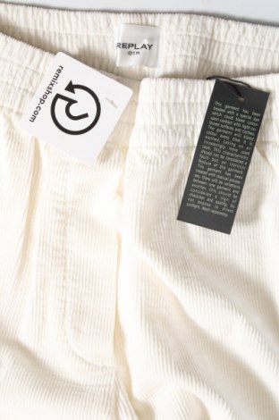 Pantaloni de femei Replay, Mărime M, Culoare Alb, Preț 301,58 Lei