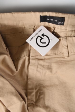 Γυναικείο παντελόνι Reserved, Μέγεθος M, Χρώμα  Μπέζ, Τιμή 14,84 €