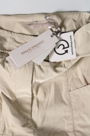 Дамски панталон Rinascimento, Размер S, Цвят Бежов, Цена 29,20 лв.