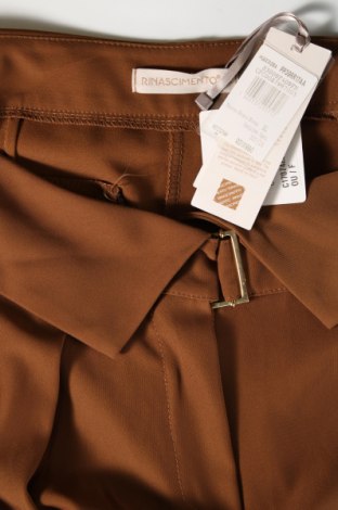 Дамски панталон Rinascimento, Размер XL, Цвят Кафяв, Цена 146,00 лв.