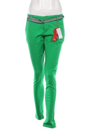 Pantaloni de femei S.Oliver, Mărime S, Culoare Verde, Preț 68,68 Lei