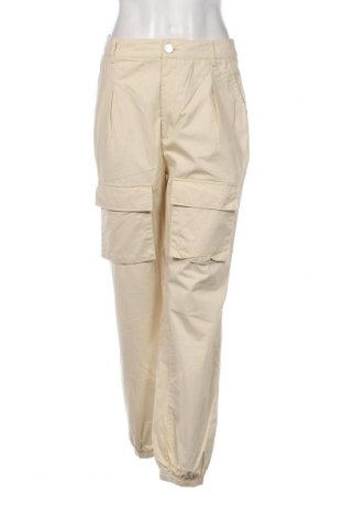 Дамски панталон SHEIN, Размер M, Цвят Бежов, Цена 23,52 лв.