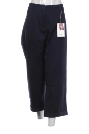 Дамски панталон Sheego, Размер 4XL, Цвят Син, Цена 37,41 лв.